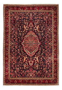 Persisk tæppe - Nomadisk - 374 x 267 cm - mørkeblå