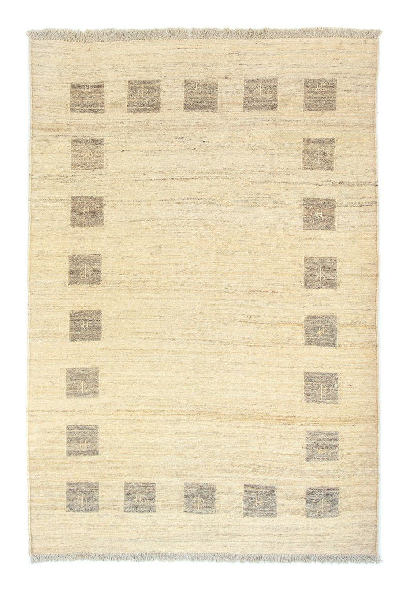 Gabbeh-tæppe - Persisk - 183 x 121 cm - beige