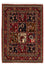 Persisk tæppe - Nomadisk - 158 x 112 cm - mørkerød