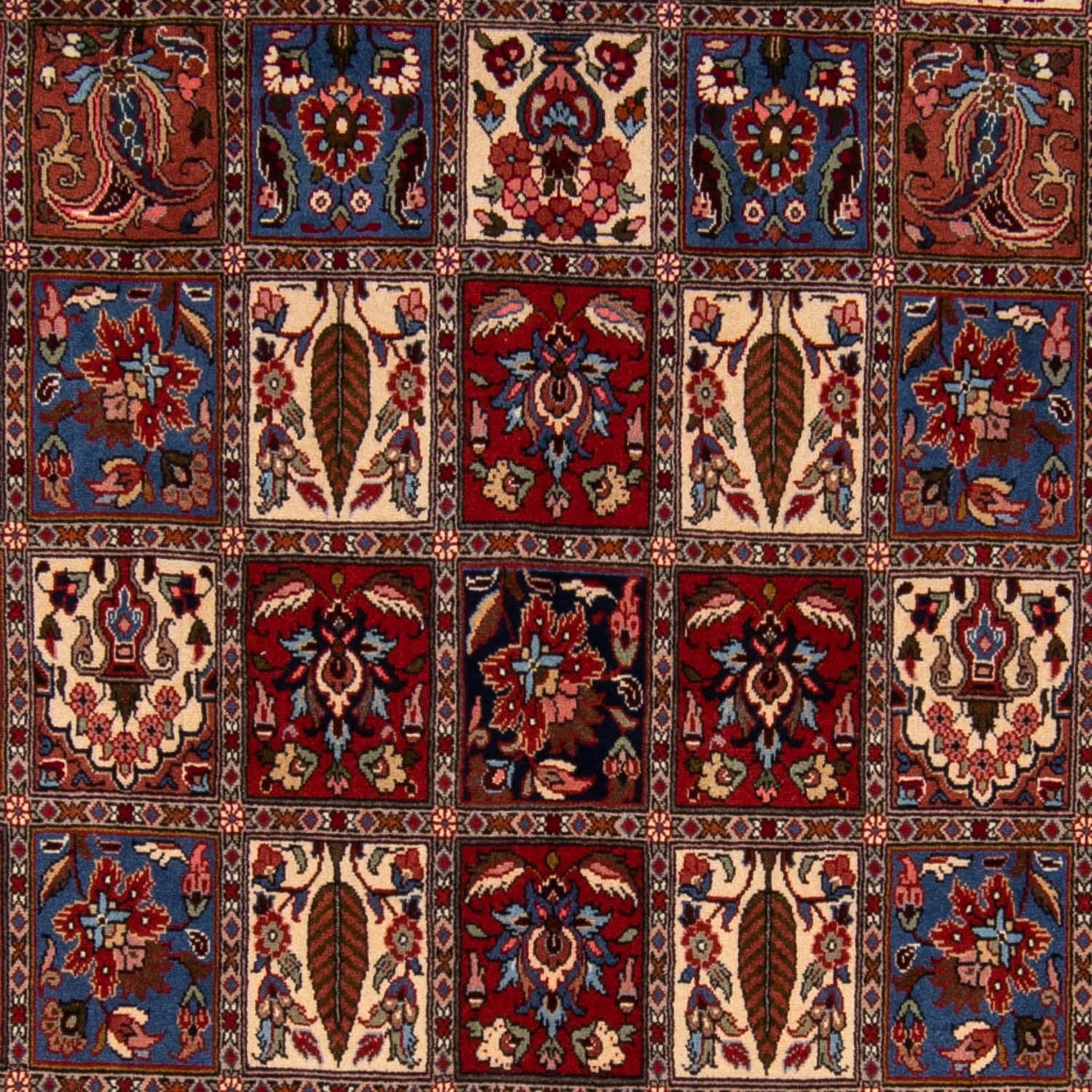 Persisk tæppe - Nomadisk - 353 x 250 cm - brun