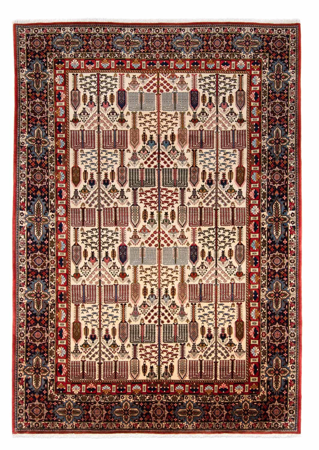 Persisk tæppe - Nomadisk - 348 x 244 cm - beige