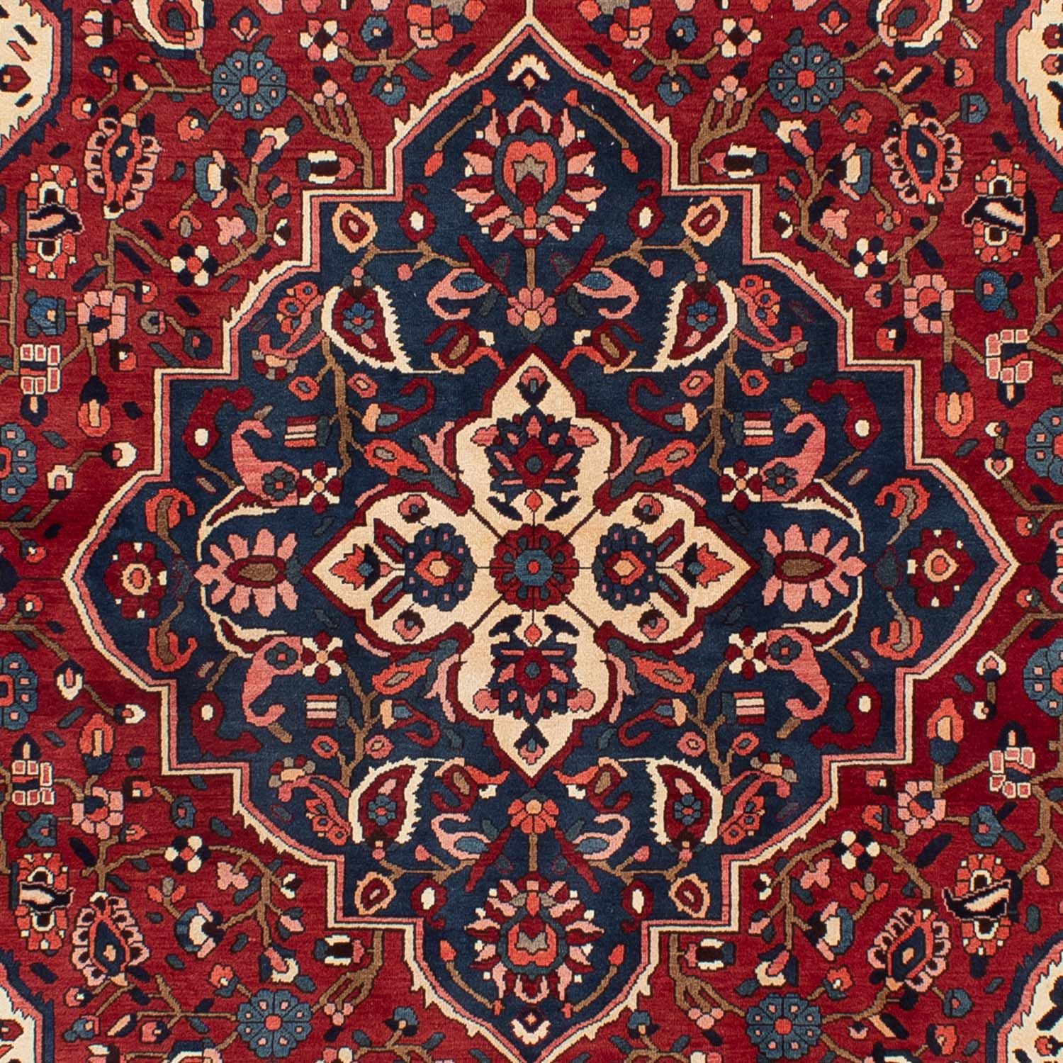Persisk tæppe - Nomadisk - 318 x 212 cm - rød