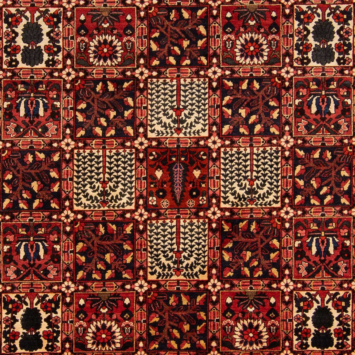 Persisk tæppe - Nomadisk - 365 x 265 cm - brun