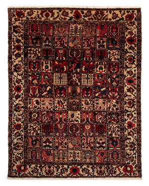 Persisk tæppe - Nomadisk - 337 x 258 cm - mørkerød