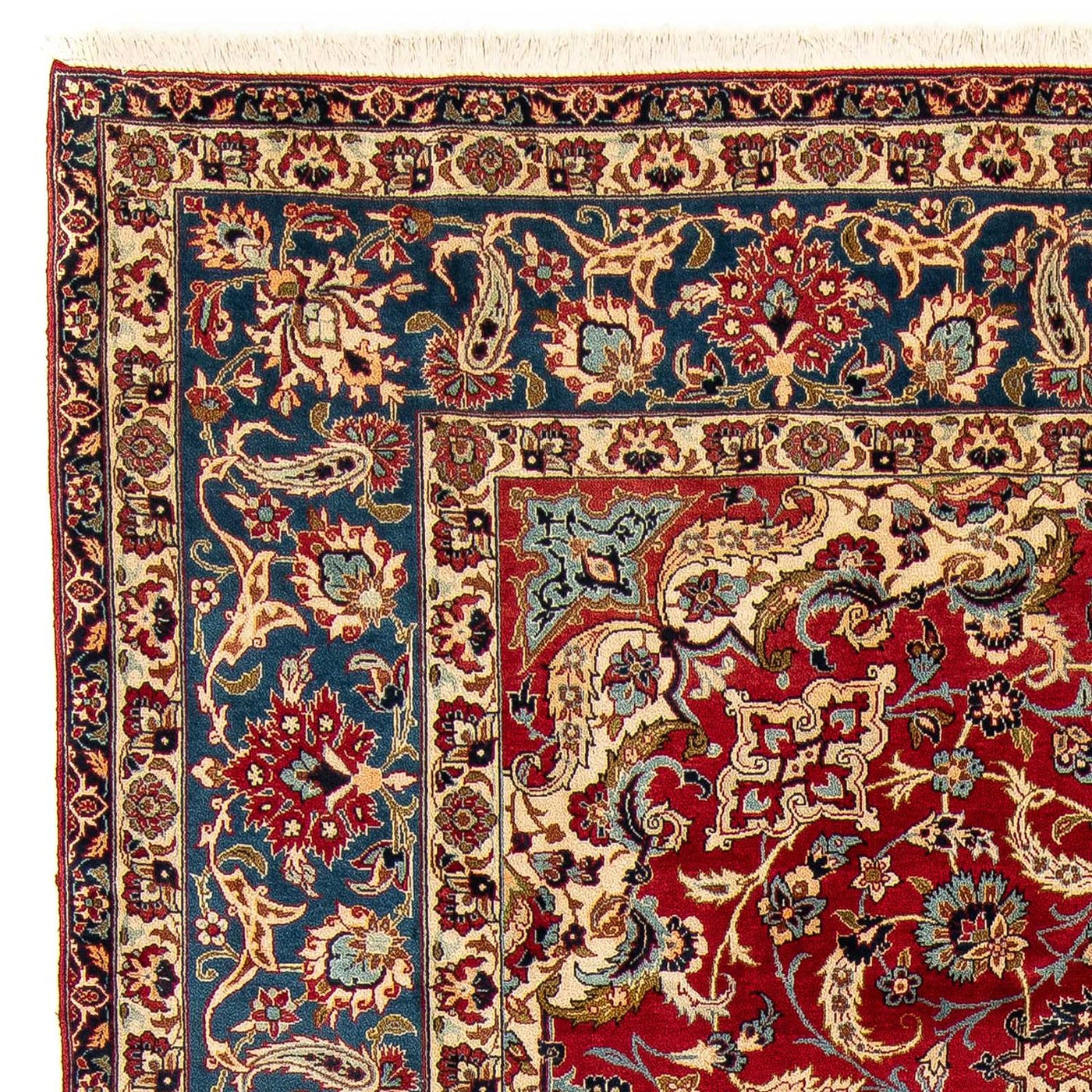 Isfahan Tæppe 377x271cm - Persisk tæppe