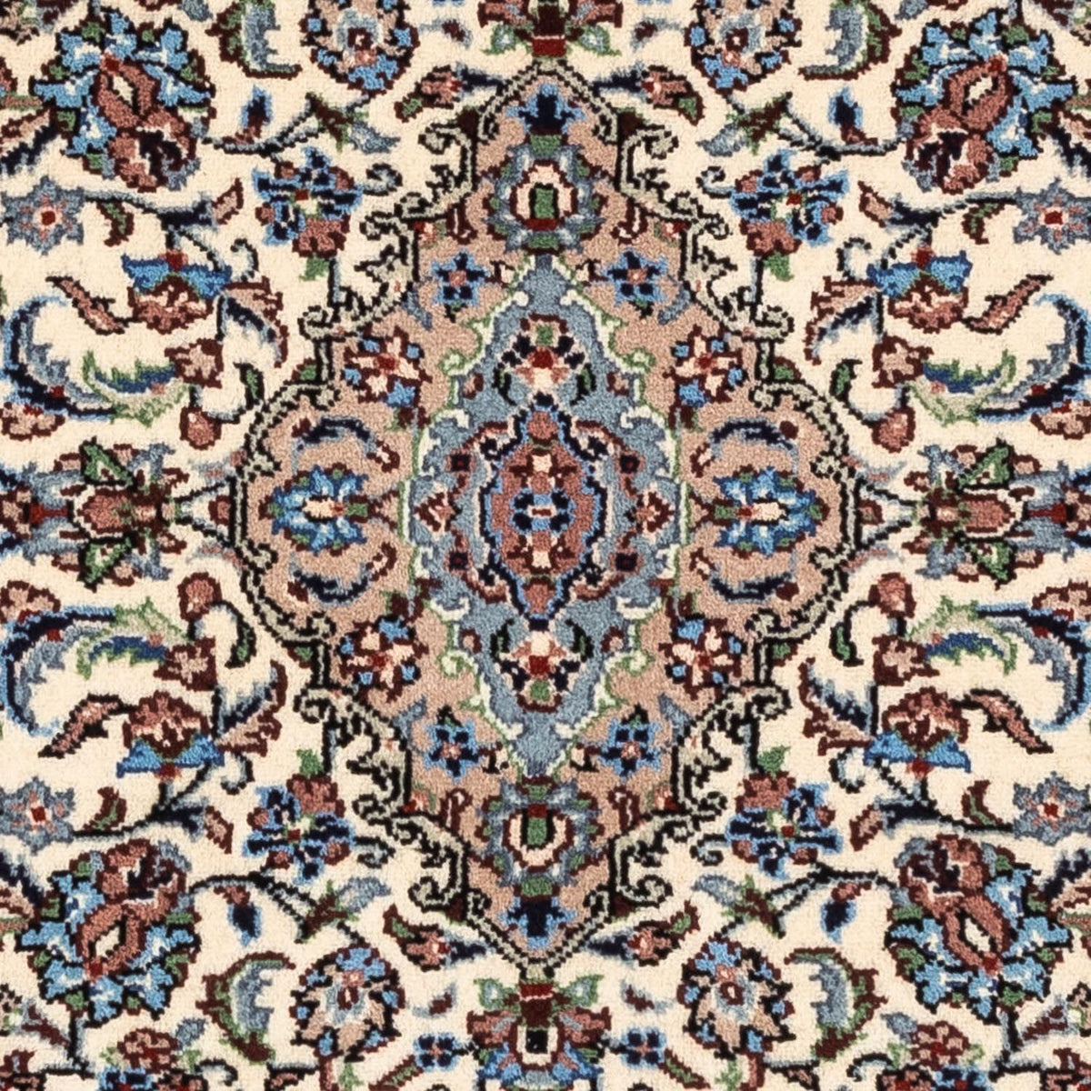 Persisk tæppe - Keshan - 140 x 100 cm - beige