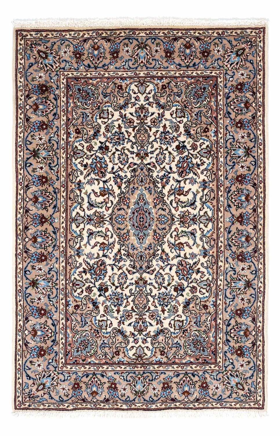 Persisk tæppe - Keshan - 150 x 98 cm - beige