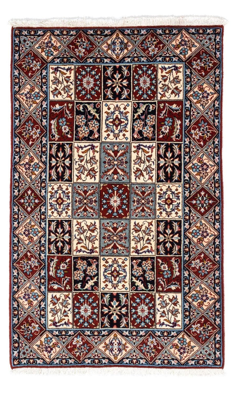 Persisk tæppe - Keshan - 157 x 95 cm - mørkerød