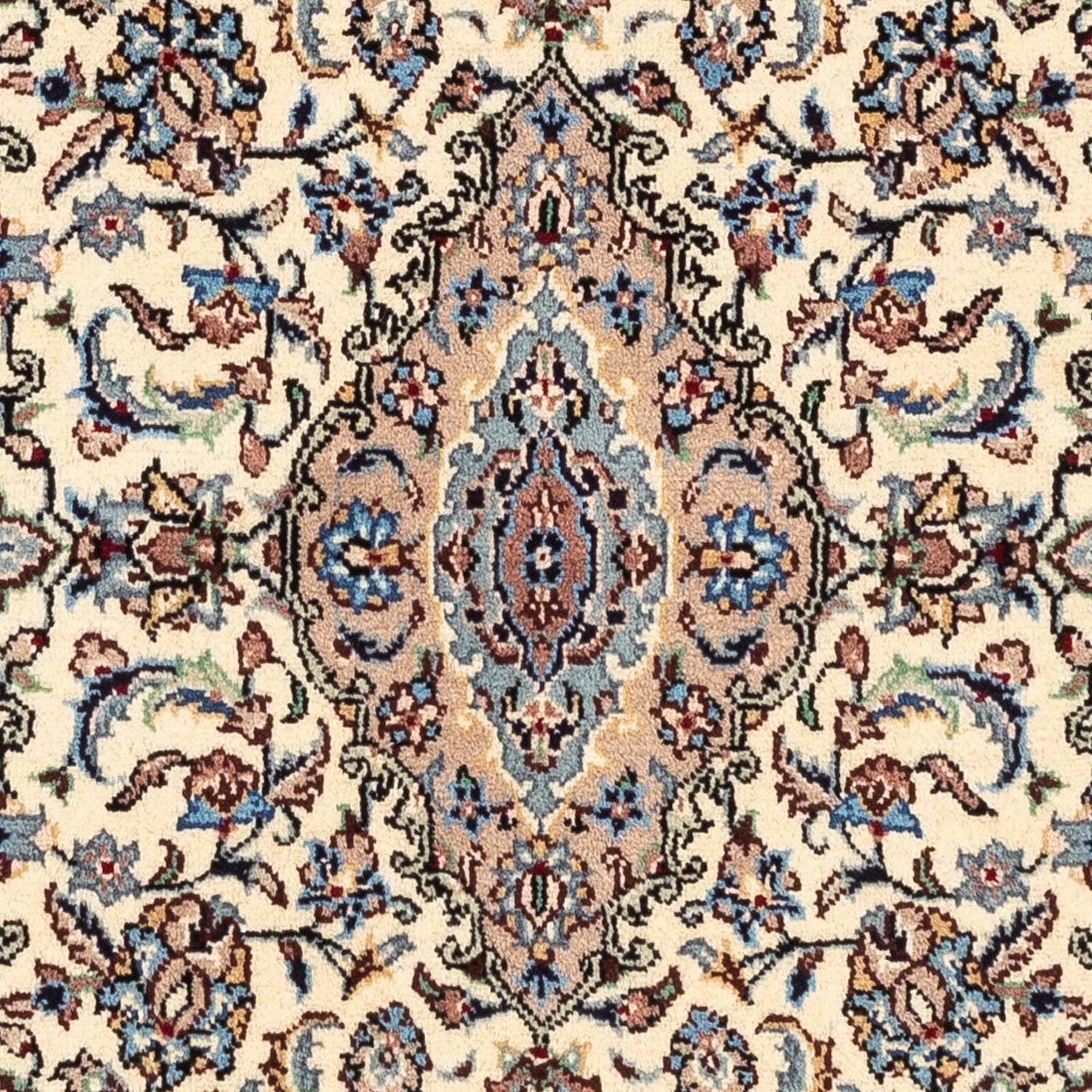 Persisk tæppe - Keshan - 150 x 97 cm - beige