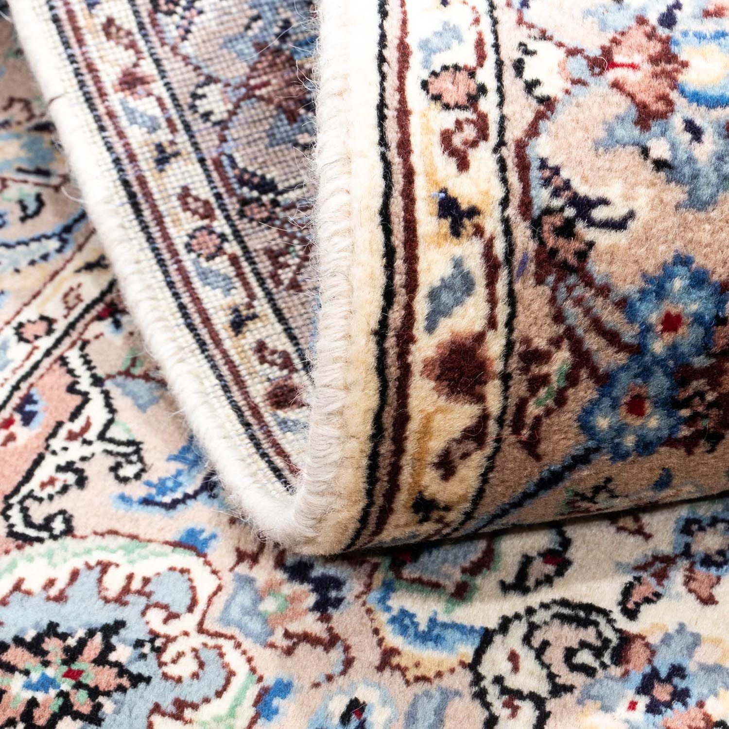 Persisk tæppe - Keshan - 150 x 97 cm - beige