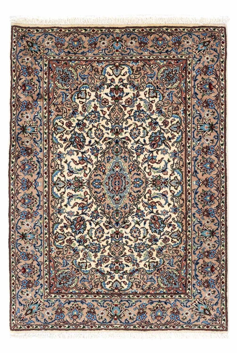 Persisk tæppe - Keshan - 143 x 98 cm - beige