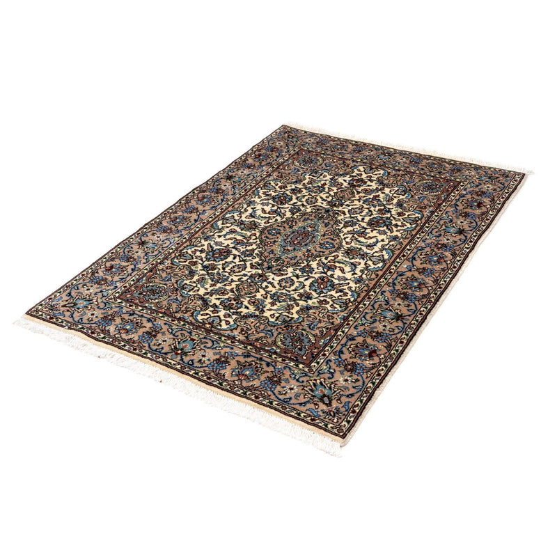 Persisk tæppe - Keshan - 143 x 98 cm - beige