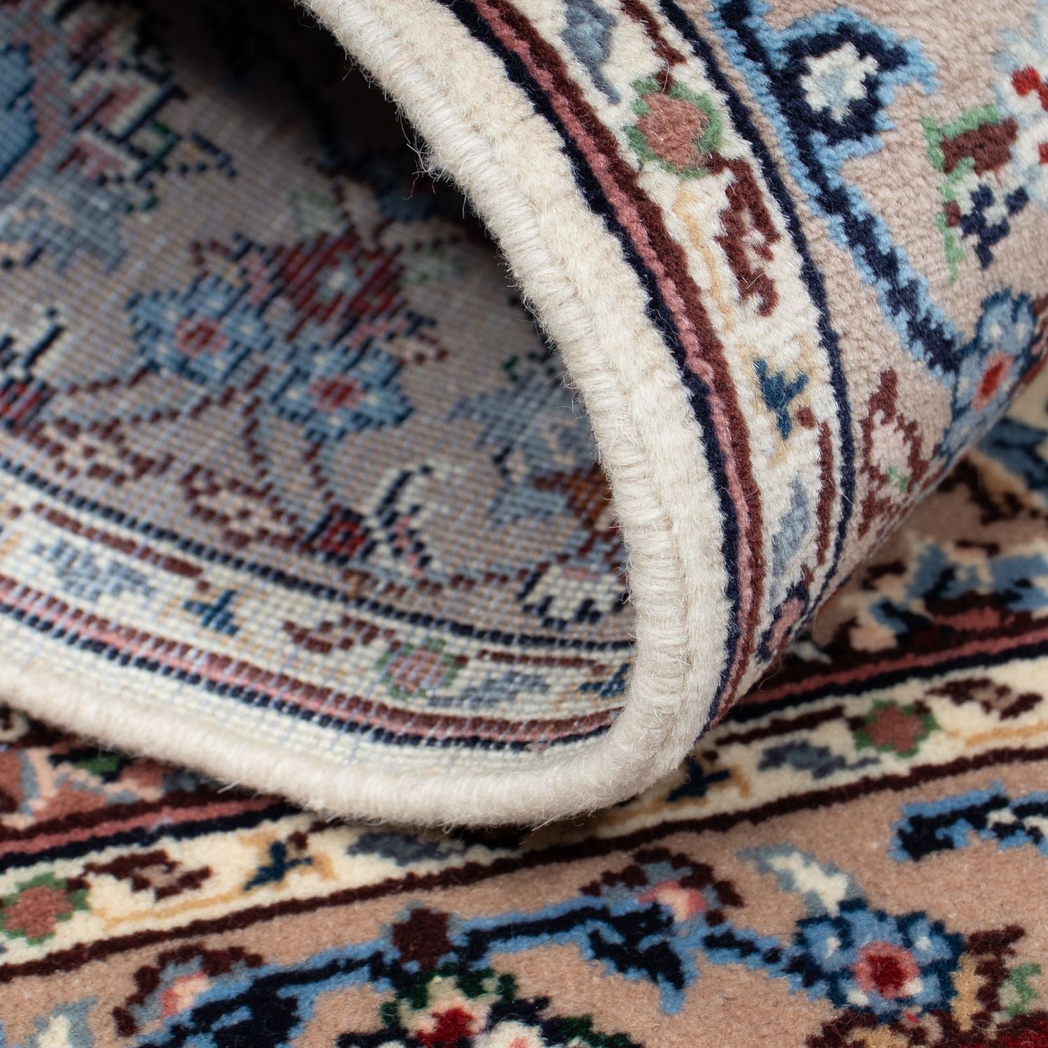 Persisk tæppe - Keshan - 153 x 98 cm - beige