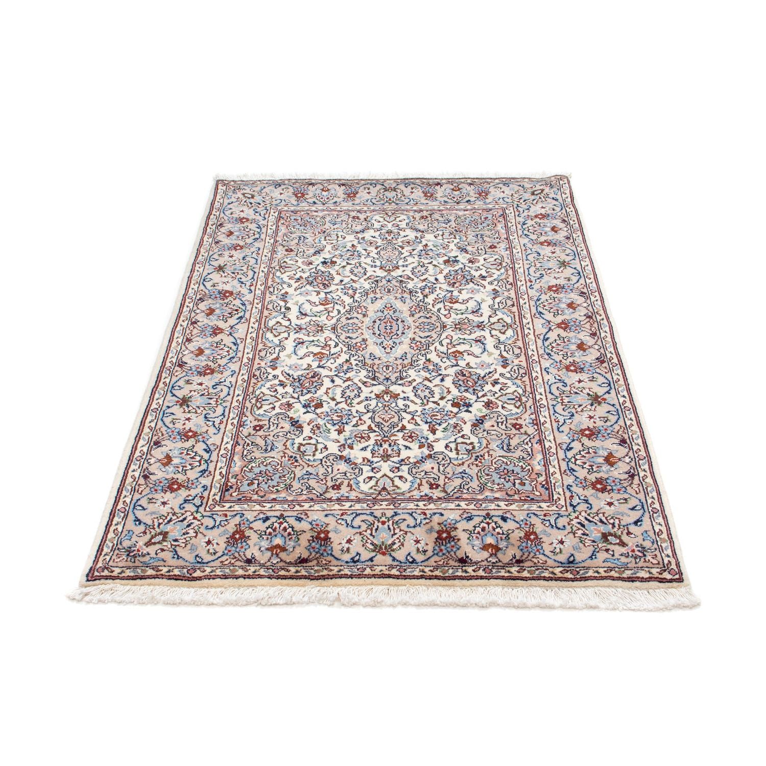 Persisk tæppe - Keshan - 153 x 98 cm - beige