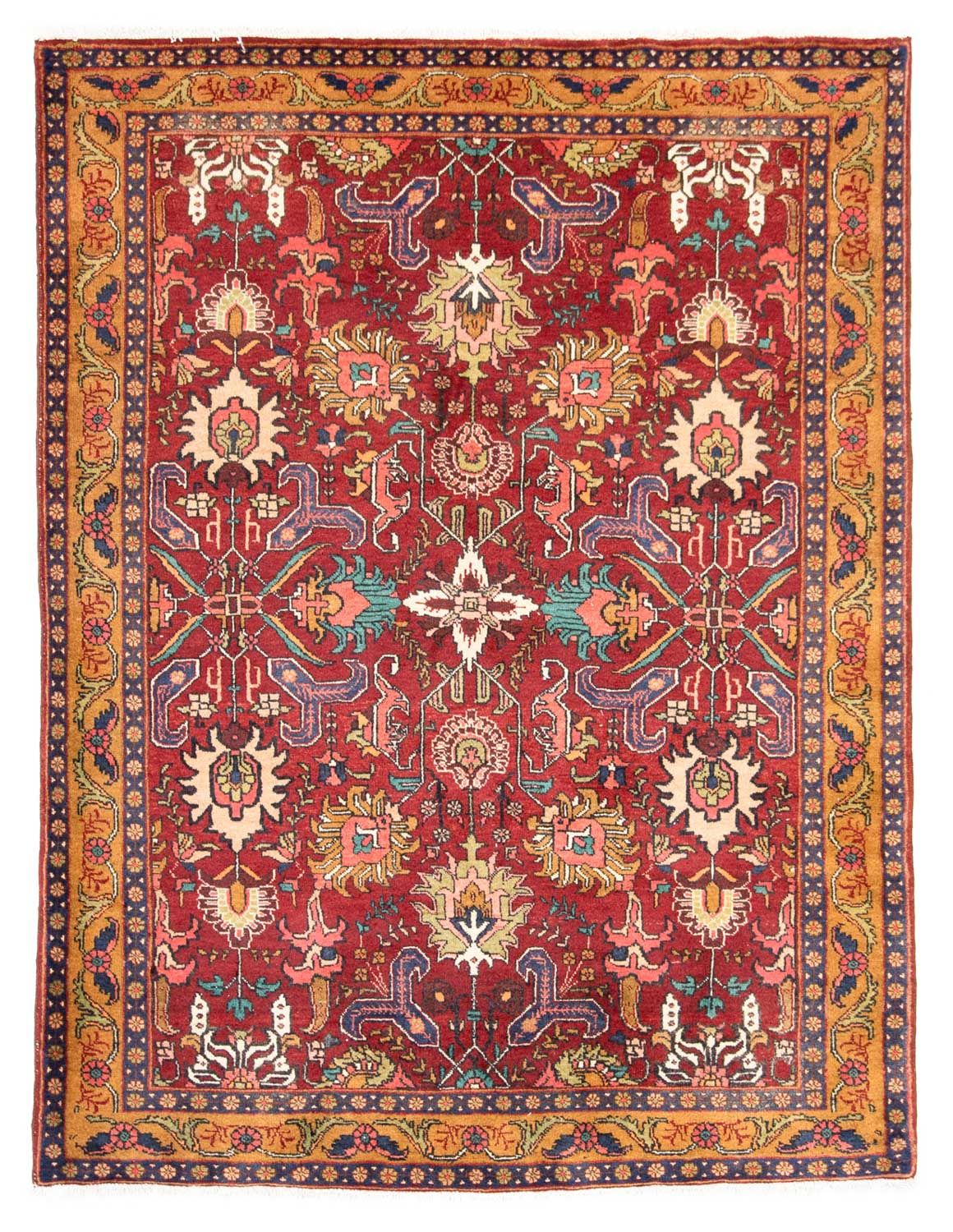 Persisk tæppe - Nomadisk - 189 x 143 cm - rød