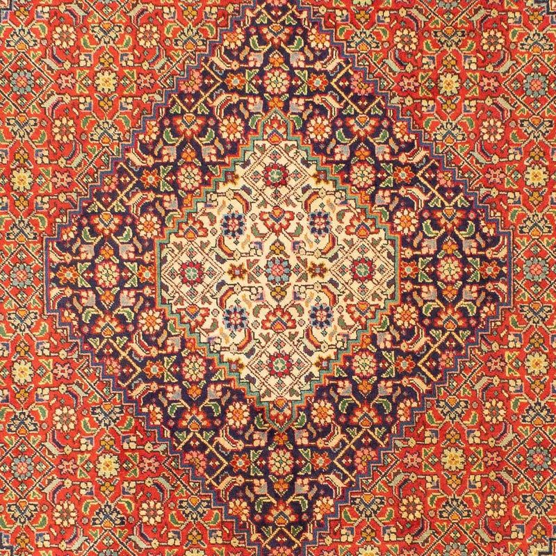 Persisk tæppe - Tabriz - 297 x 208 cm - rød