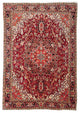 Persisk tæppe - Nomadisk - 334 x 265 cm - mørkerød