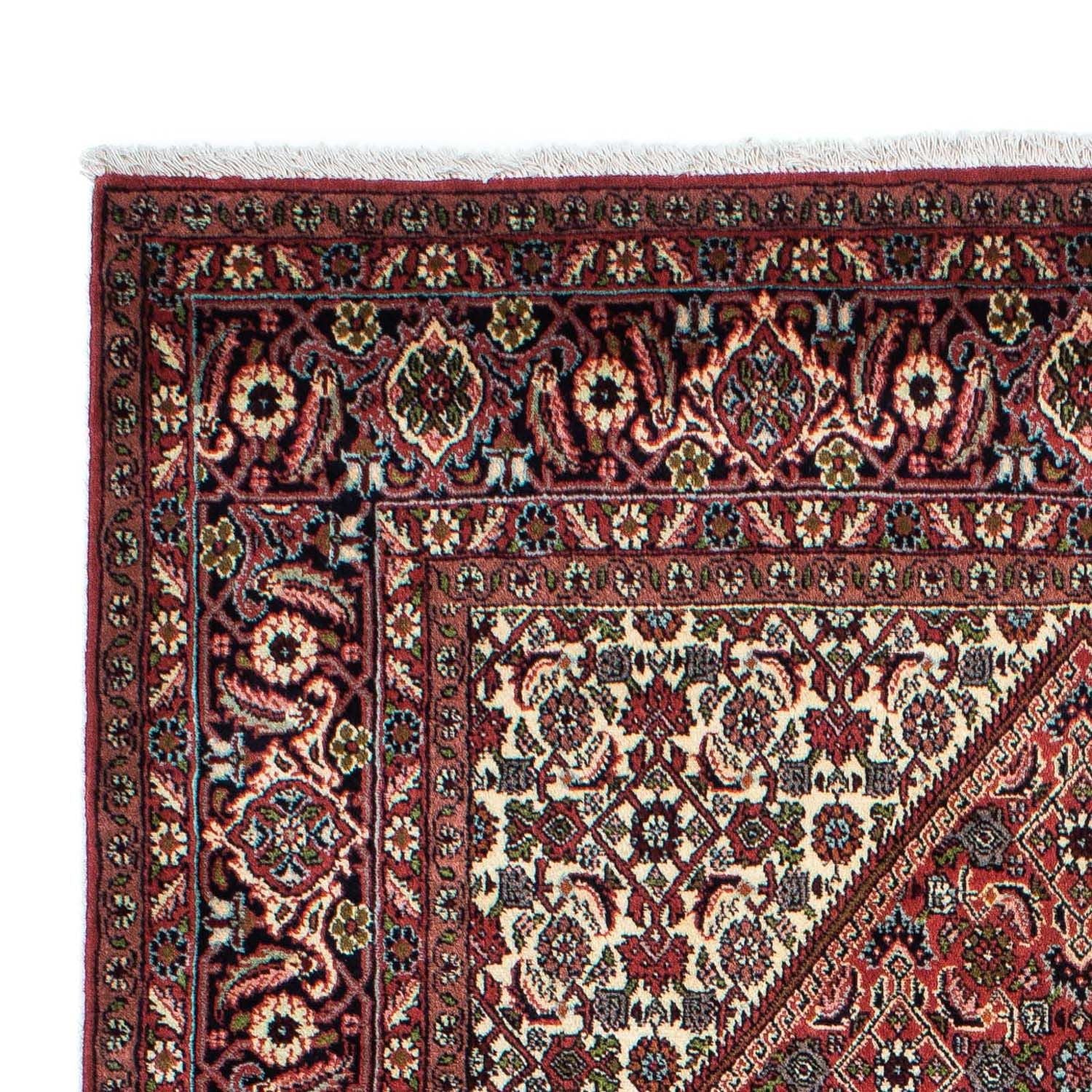 Persisk tæppe - Bijar - 222 x 136 cm - mørkeblå