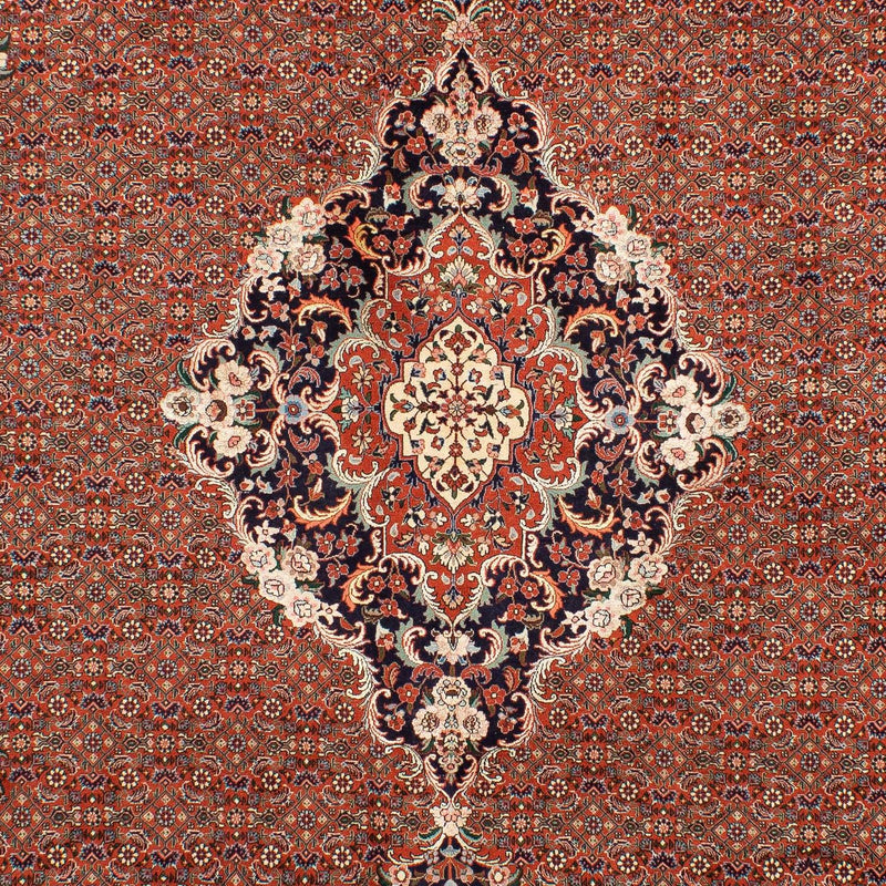 Persisk tæppe - Bijar - 288 x 206 cm - rust