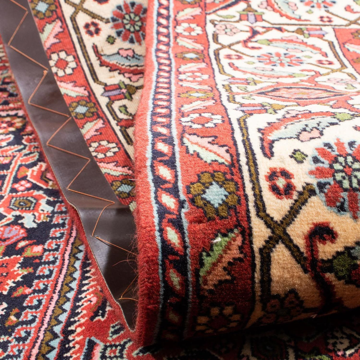 Persisk tæppe - Bijar - 240 x 173 cm - rød