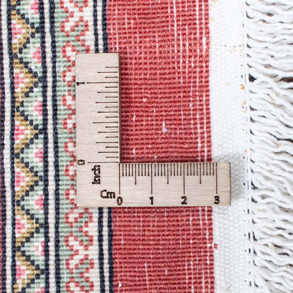 Løber Persisk tæppe - Tabriz - 143 x 105 cm - beige