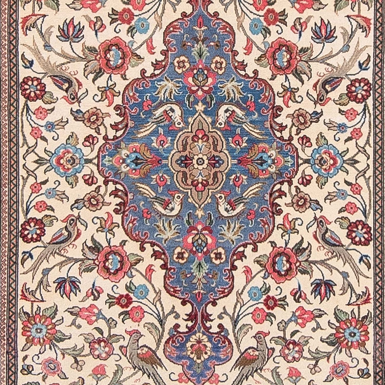 Persisk tæppe - Tabriz - Royal - 143 x 105 cm - beige