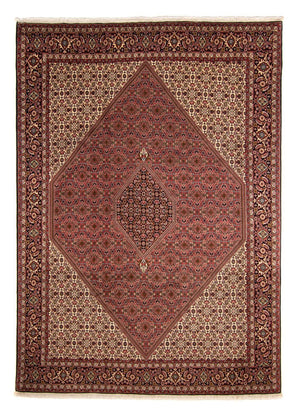 Persisk tæppe - Bijar - 350 x 245 cm - brun