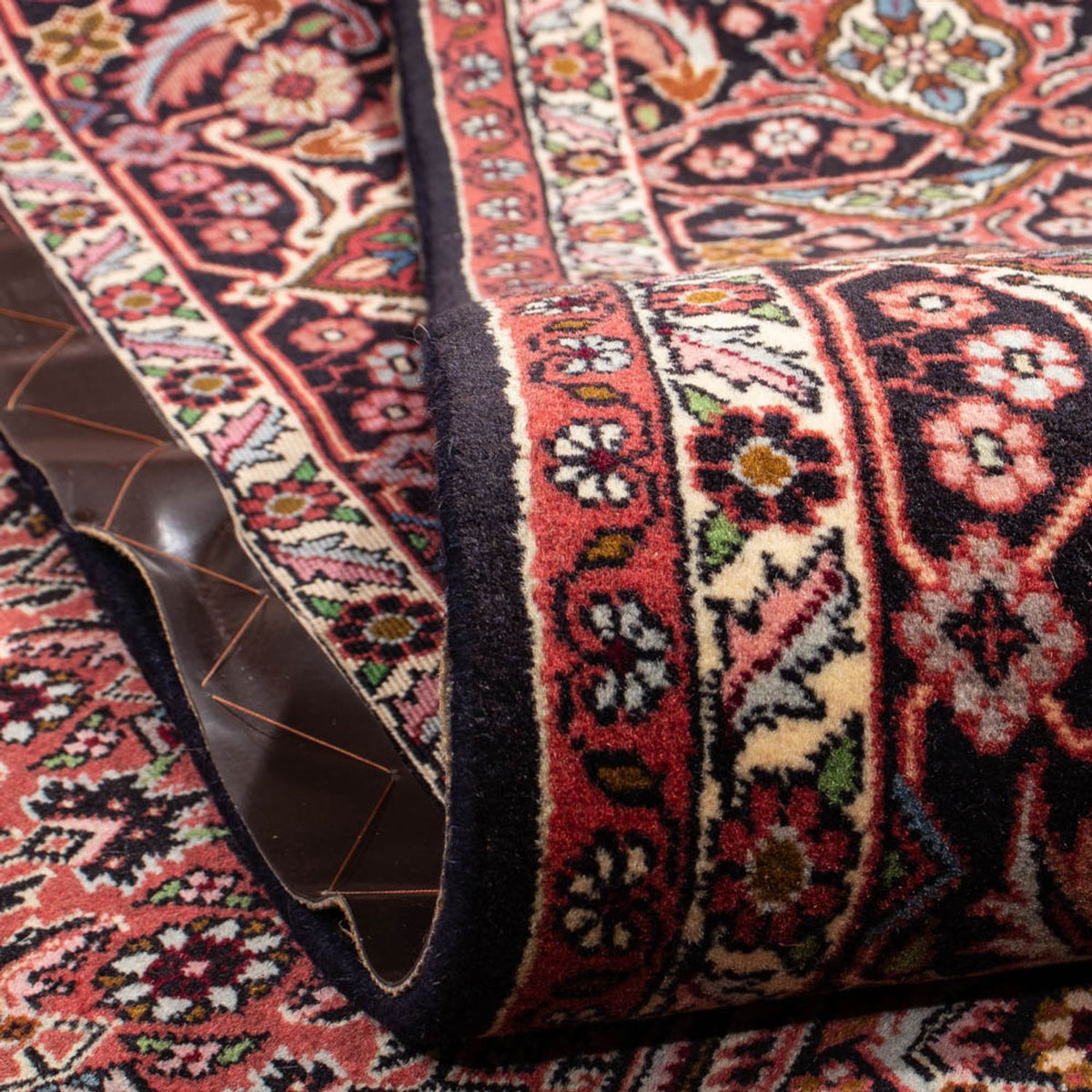 Persisk tæppe - Bijar - 350 x 245 cm - brun