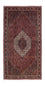 Løber Persisk tæppe - Bijar - 205 x 102 cm - mørkerød