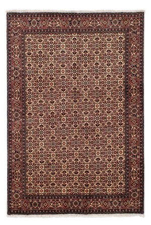 Persisk tæppe - Bijar - 249 x 172 cm - brun