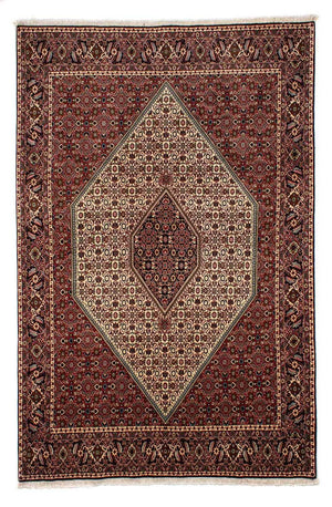 Persisk tæppe - Bijar - 300 x 200 cm - beige