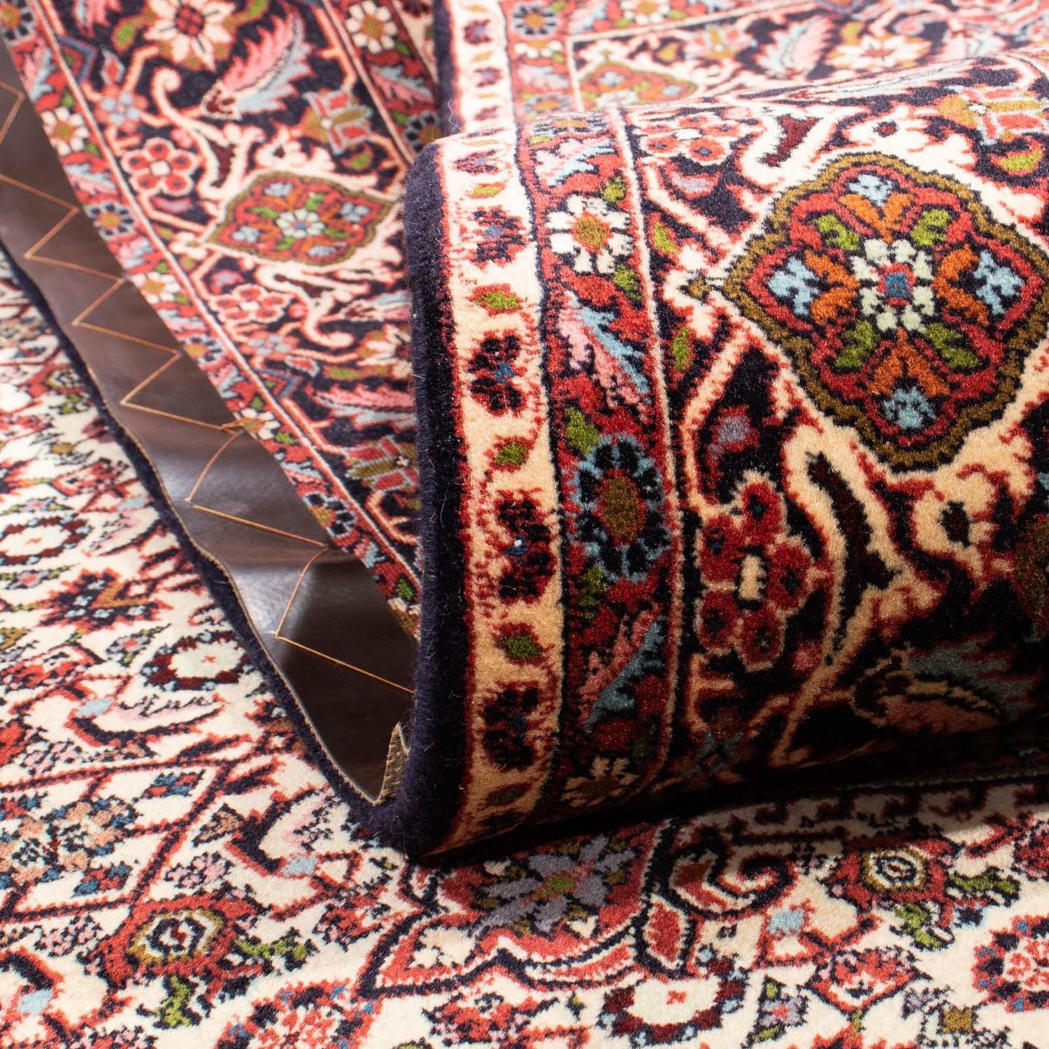 Persisk tæppe - Bijar - 300 x 200 cm - beige
