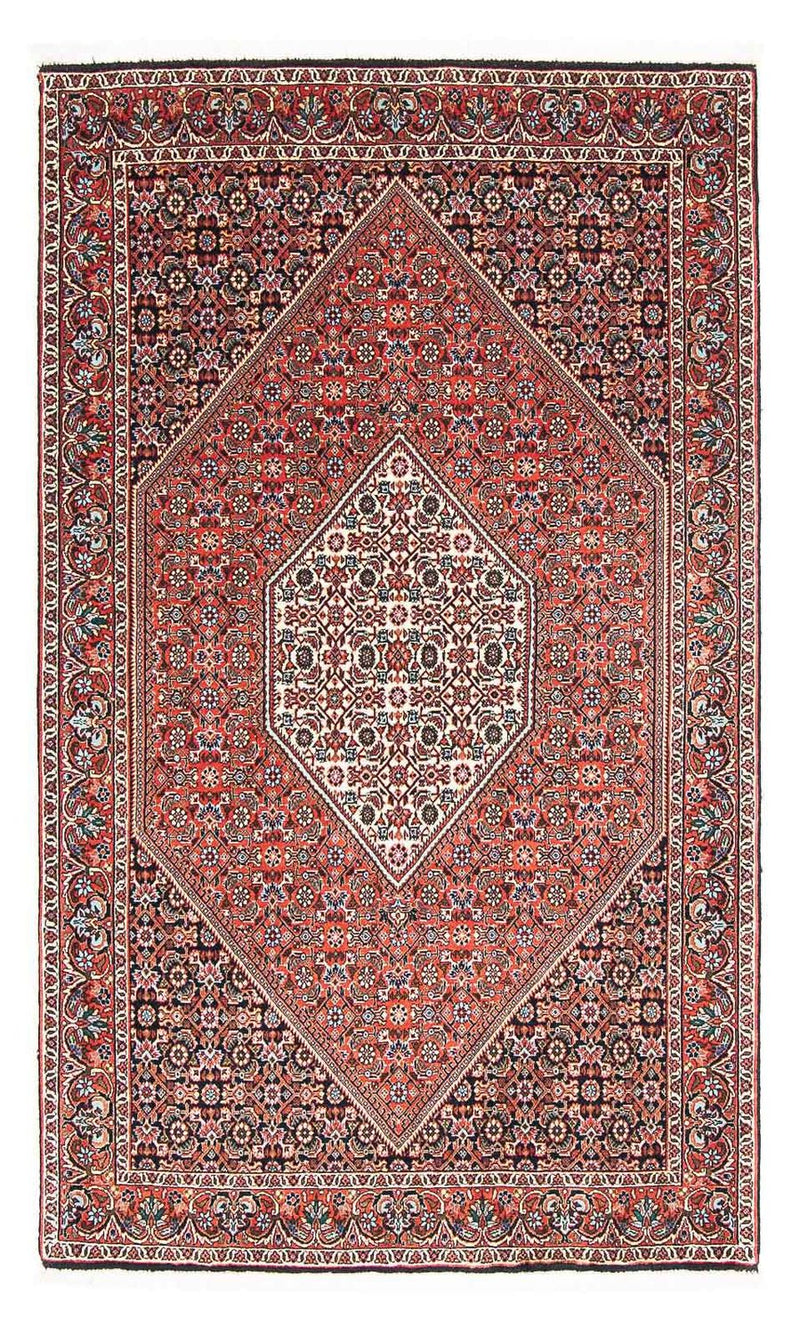 Persisk tæppe - Bijar - 178 x 110 cm - rød
