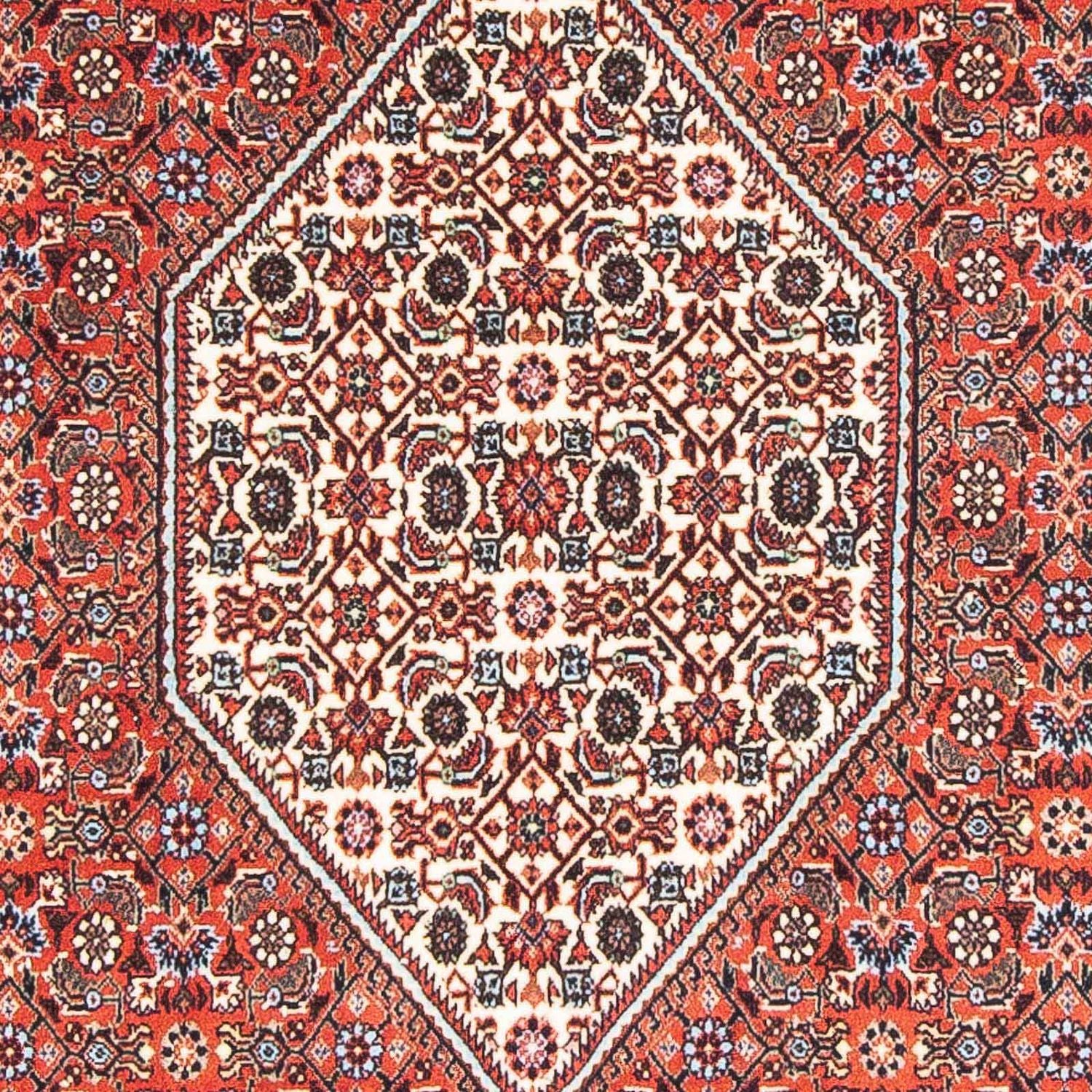 Persisk tæppe - Bijar - 178 x 110 cm - rød