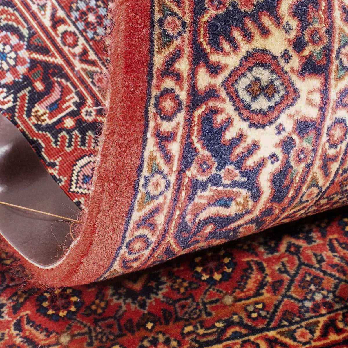 Persisk tæppe - Bijar - 154 x 90 cm - rød