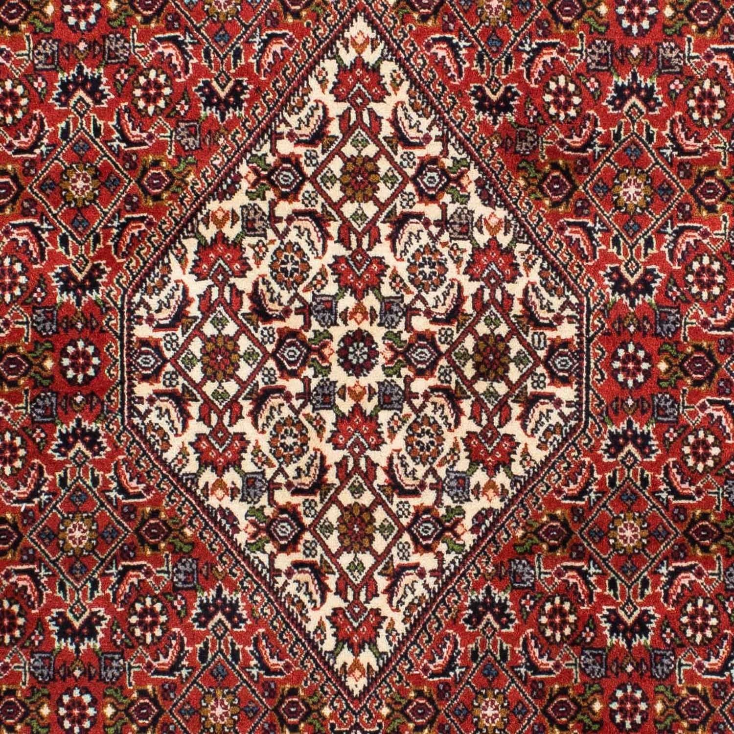 Persisk tæppe - Bijar - 220 x 141 cm - rød