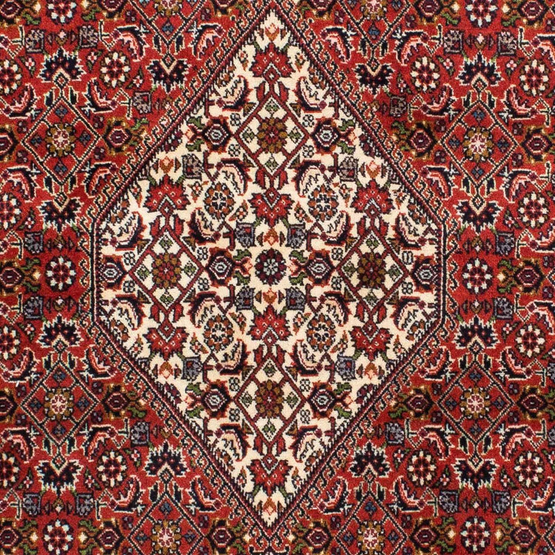 Persisk tæppe - Bijar - 220 x 141 cm - rød