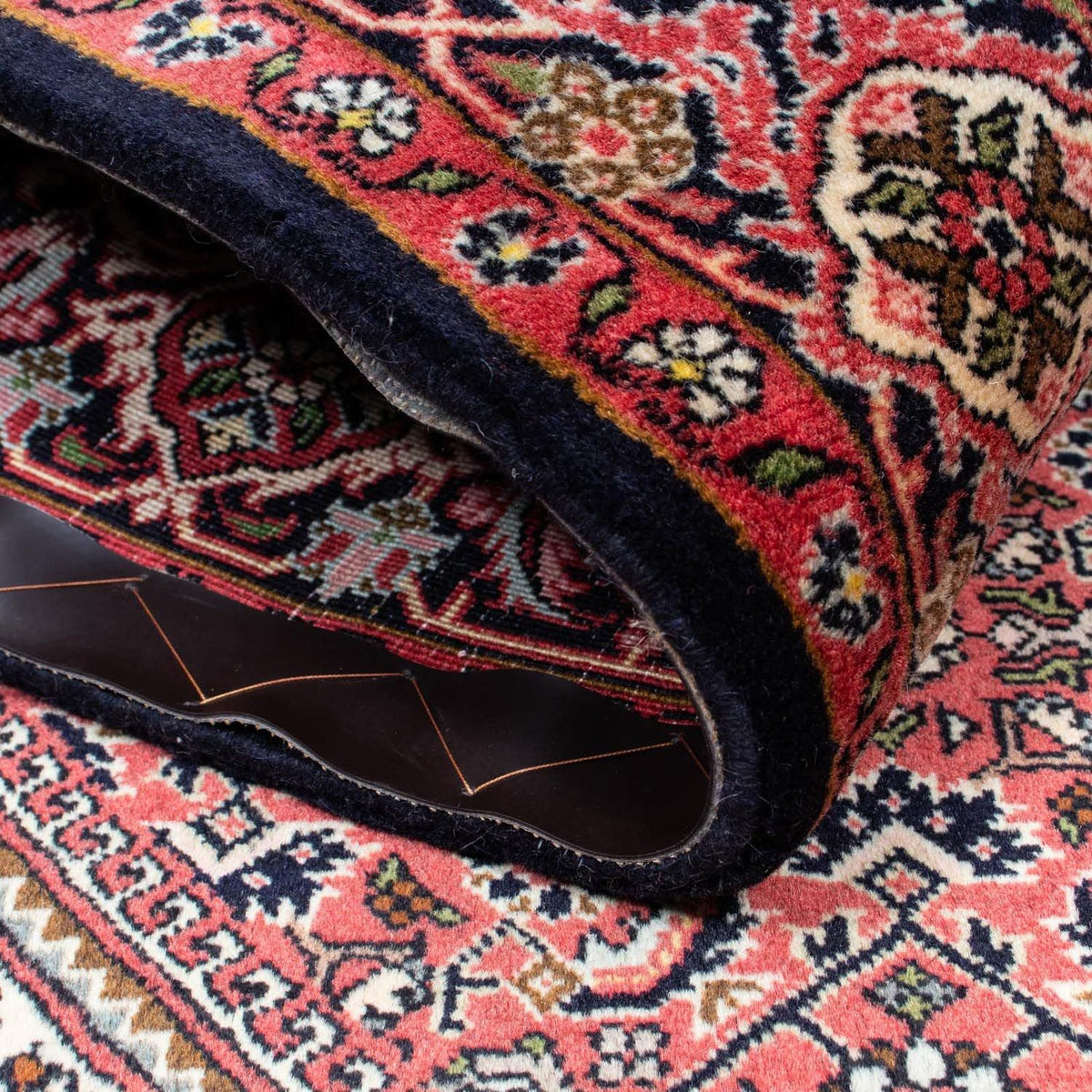 Persisk tæppe - Bijar - 210 x 139 cm - rød