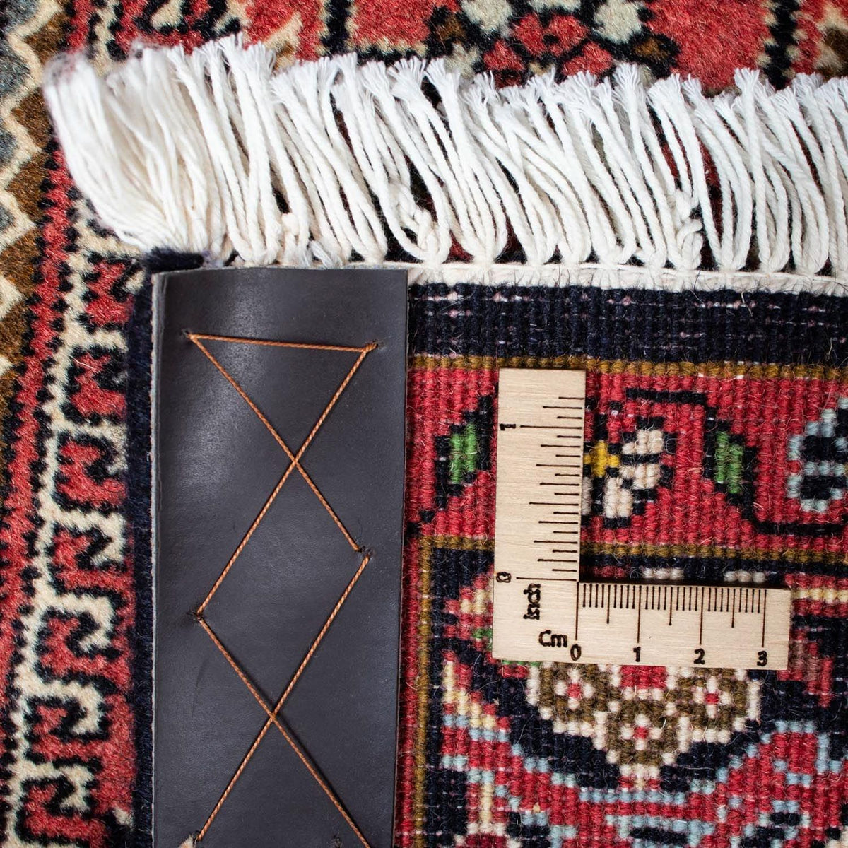 Persisk tæppe - Bijar - 210 x 139 cm - rød