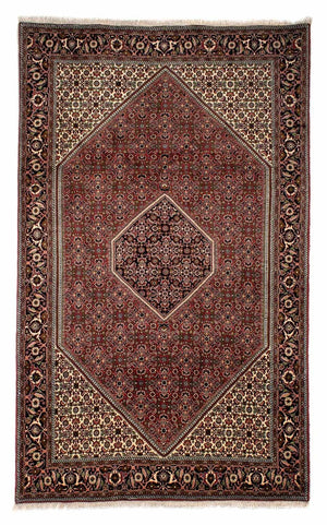 Persisk tæppe - Bijar - 300 x 197 cm - brun