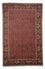 Persisk tæppe - Bijar - 310 x 196 cm - mørkerød