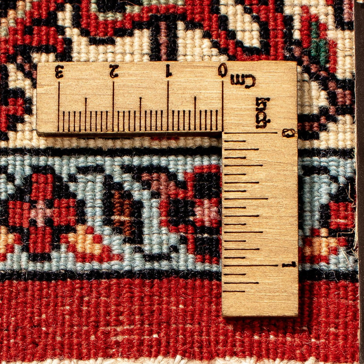 Løber Persisk tæppe - Bijar - 310 x 83 cm - flerfarvet