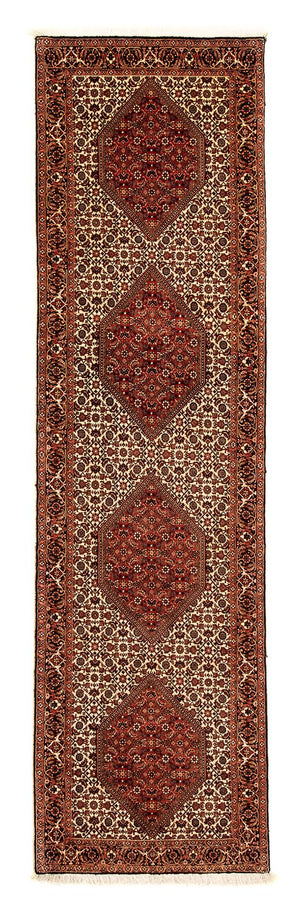Løber Persisk tæppe - Bijar - 305 x 83 cm - brun