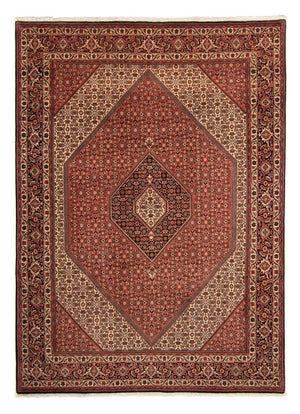 Persisk tæppe - Bijar - 343 x 250 cm - brun