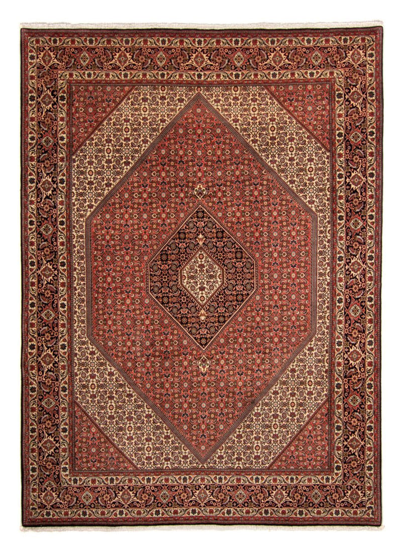 Persisk tæppe - Bijar - 343 x 250 cm - brun