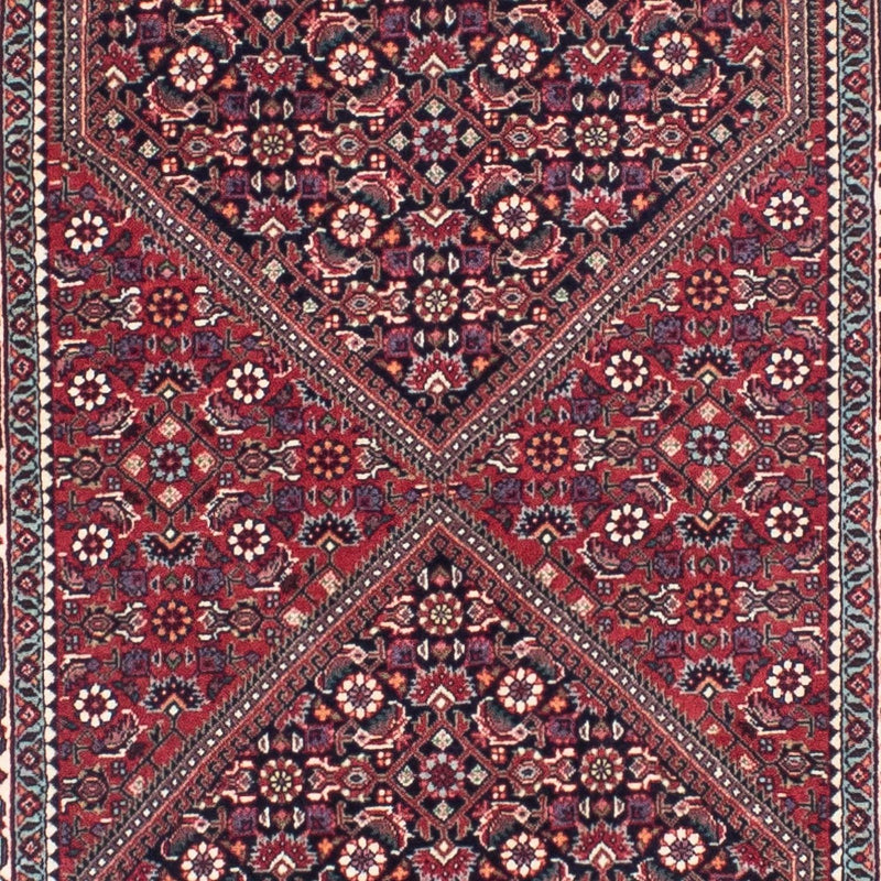 Løber Persisk tæppe - Bijar - 303 x 84 cm - rød