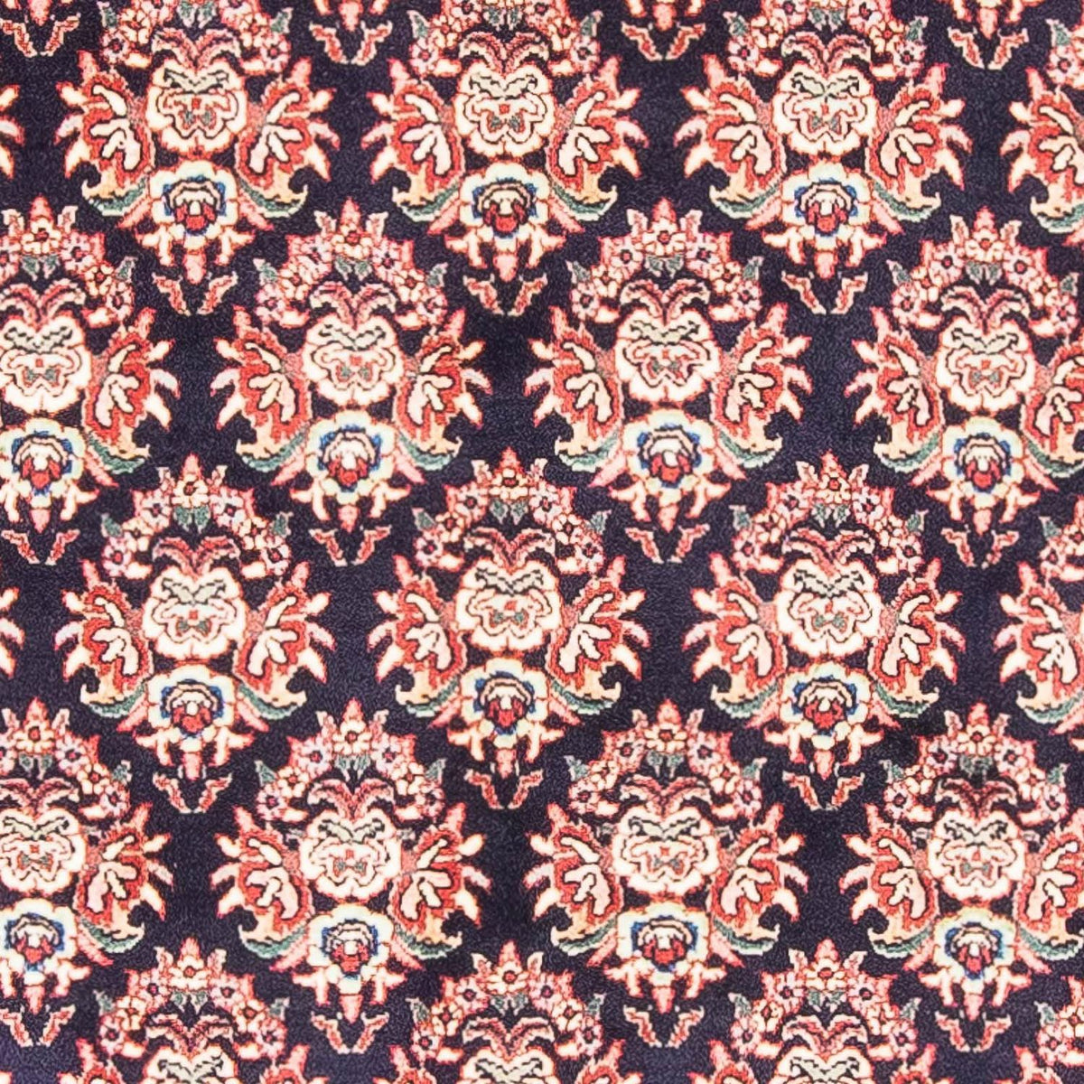 Persisk tæppe - Bijar - 143 x 82 cm - mørkeblå