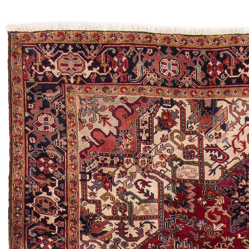 Persisk tæppe - Nomadisk - 326 x 245 cm - mørkerød