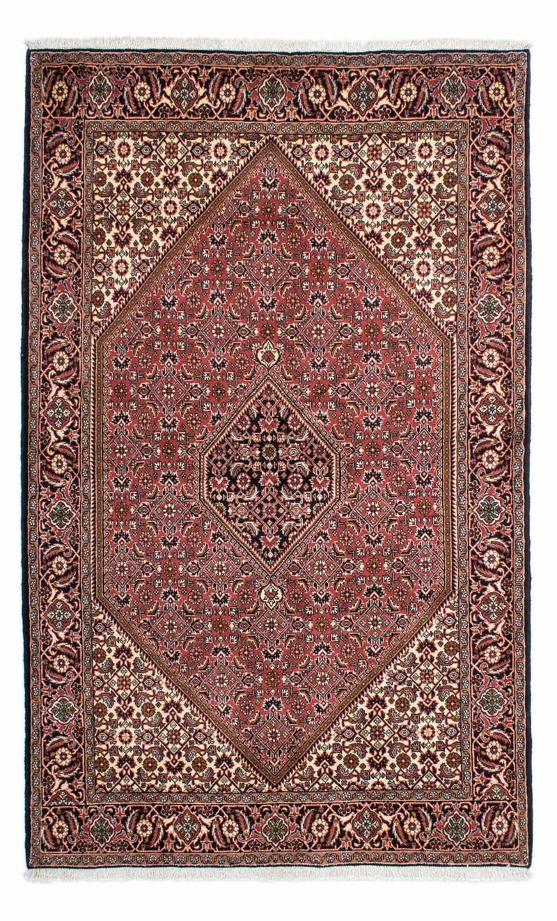 Persisk tæppe - Bijar - 228 x 142 cm - rød