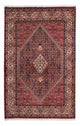 Bidjar - Zanjan Tæppe 142x223cm - Persisk tæppe - lysrød